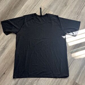 Mens Lululemon metal vent tech Black Short Sleeve tee sz XXL NWOT